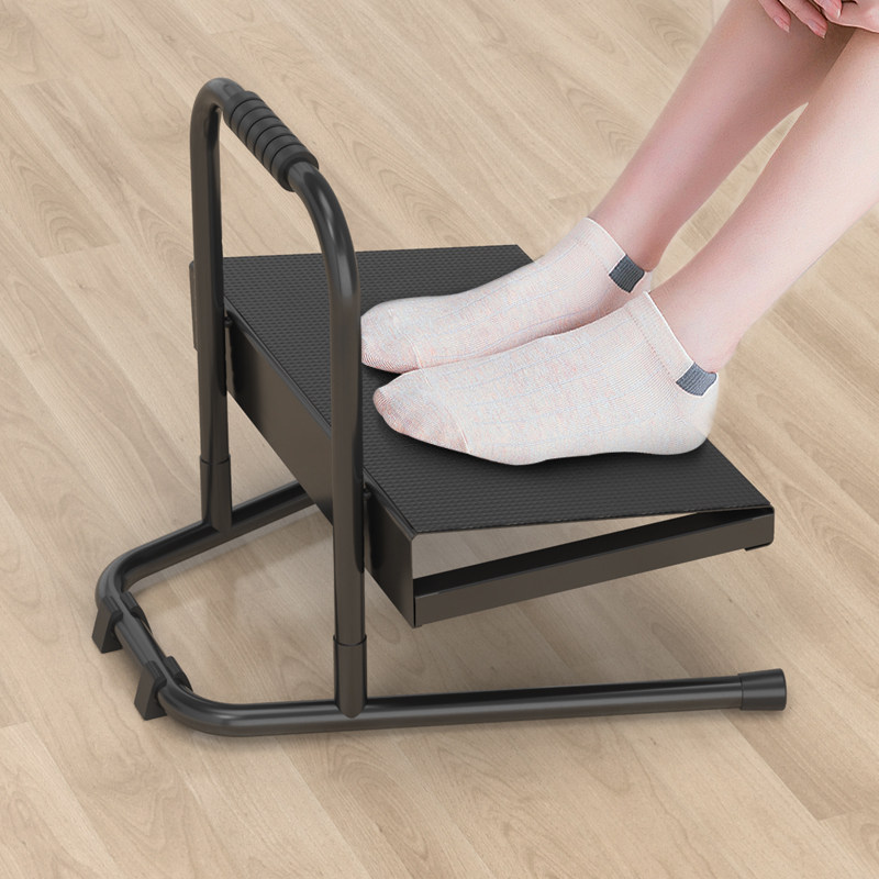 Footrest Under Desk - Repose-pieds réglable en hauteur pour piano,