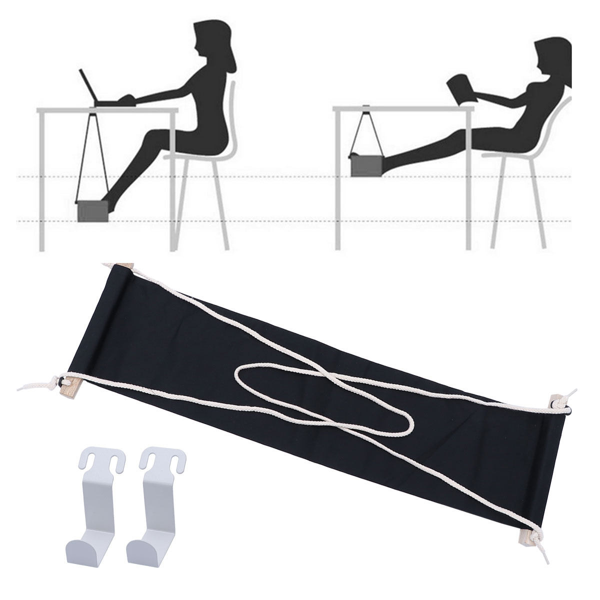 Hamac pliable pour les pieds à - Footrest Under Desk avis et prix