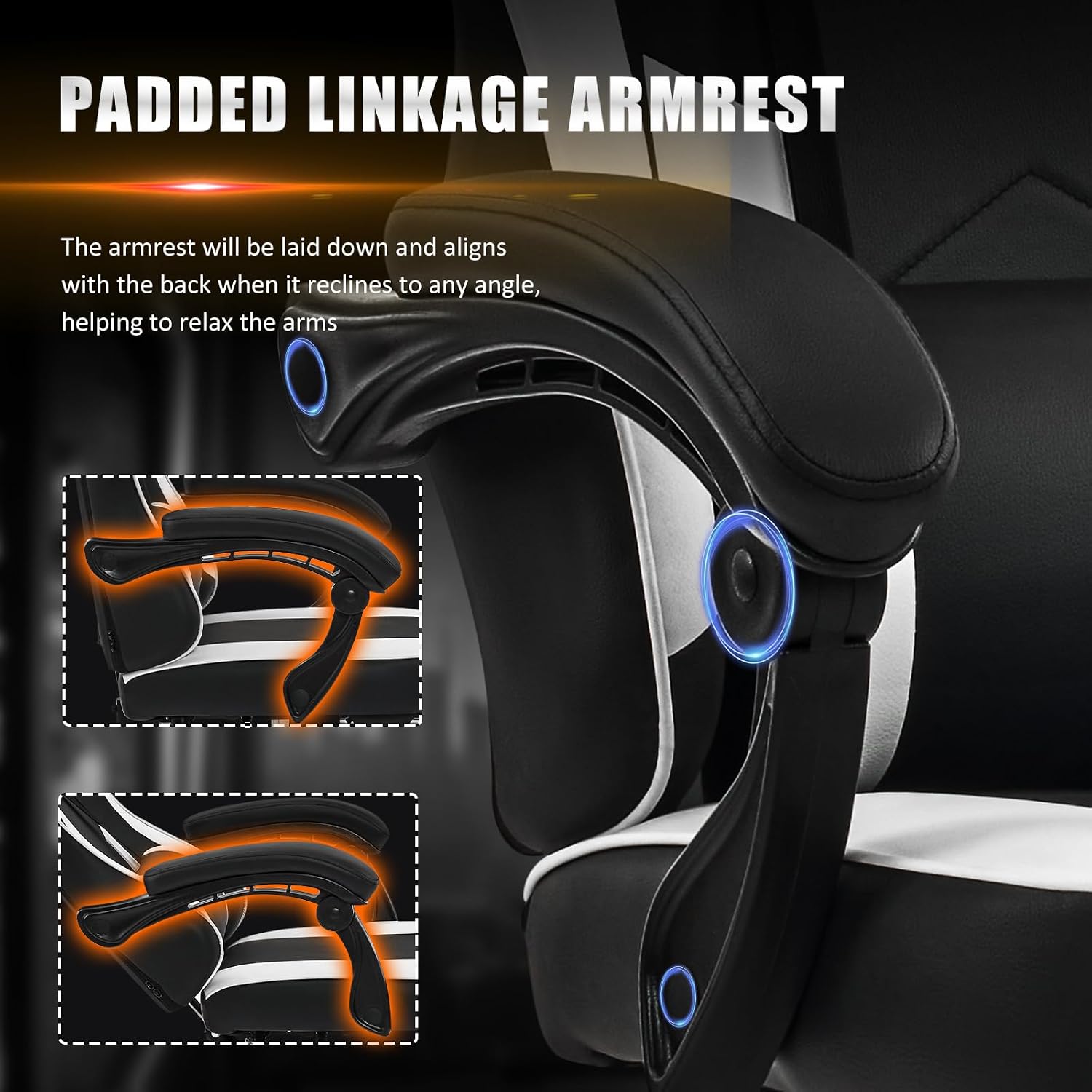 Chaise de jeu avec repose-pied - Video Gaming & Esports Usd Acc avis et prix