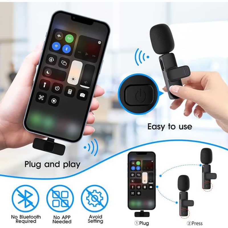 Microphone Lavalier sans fil 2 - Video Gaming & Esports Usd Acc avis et prix