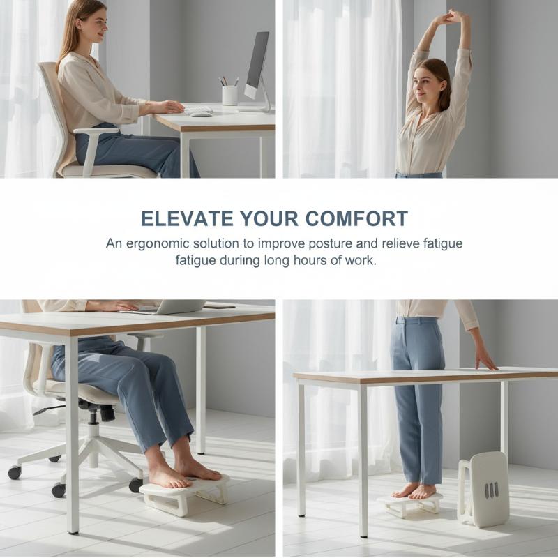 ~Repose-pieds portable, à plac - Footrest Under Desk avis et prix